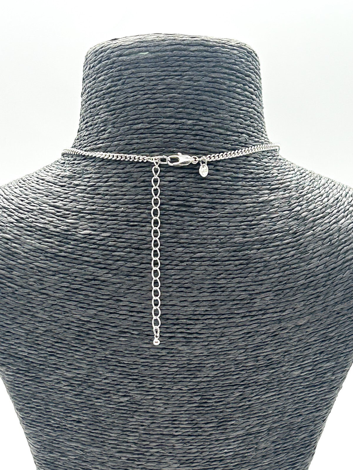 M&S Mixed Metal Spike Statement Necklace Gold Silver Rose Gold Gunmetal Bib