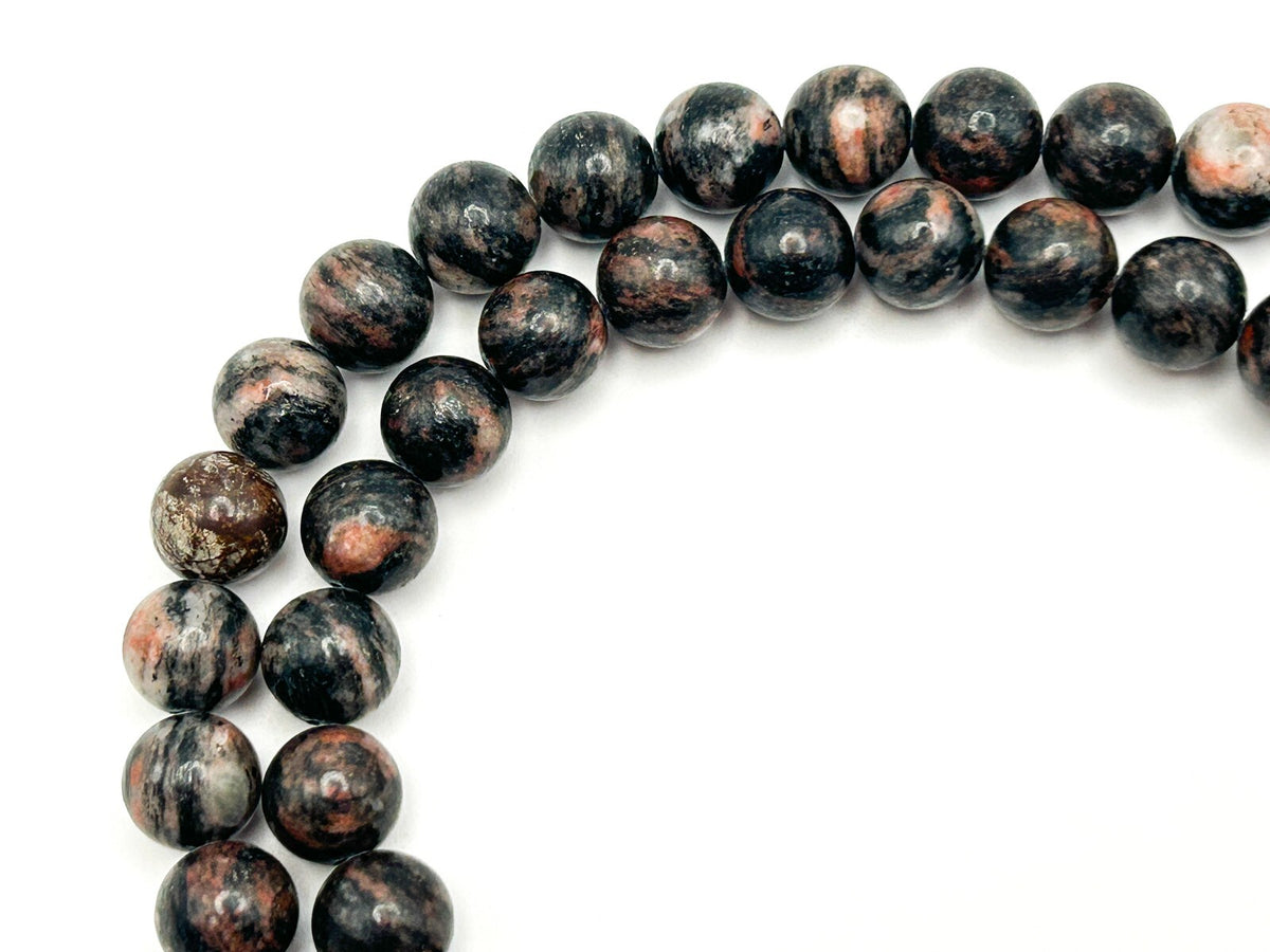 Picture Jasper Pendant Necklace – 925 Sterling Silver Bale – 26” Gemstone Boho