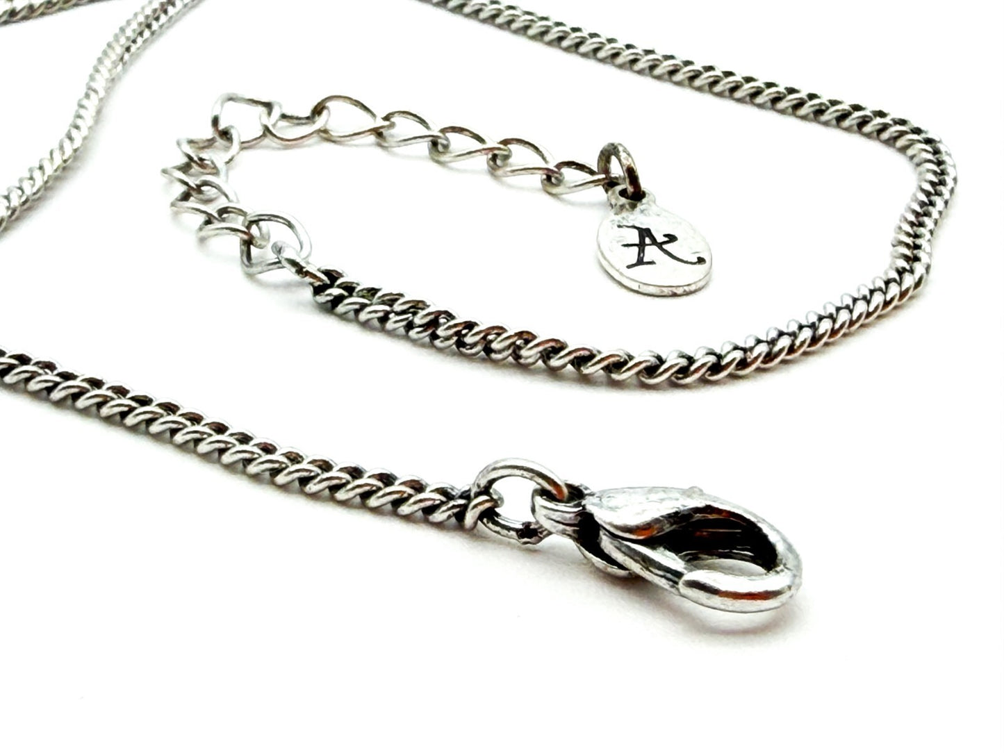 Accessorize Silver Tone Elephant Charm Pendant Long Necklace Boho