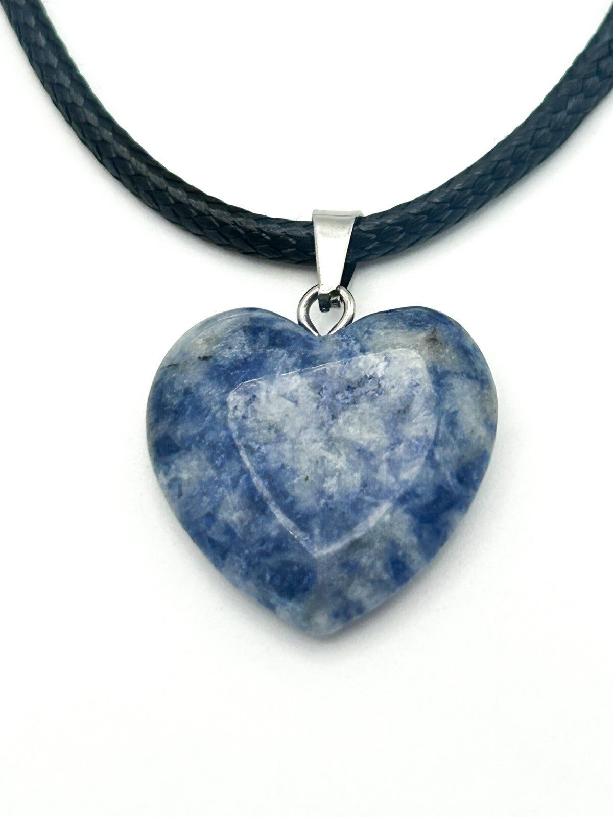 Gemstone Pendant Cord Necklace Bundle Tiger’s Eye, Angel Wings, Aventurine Point