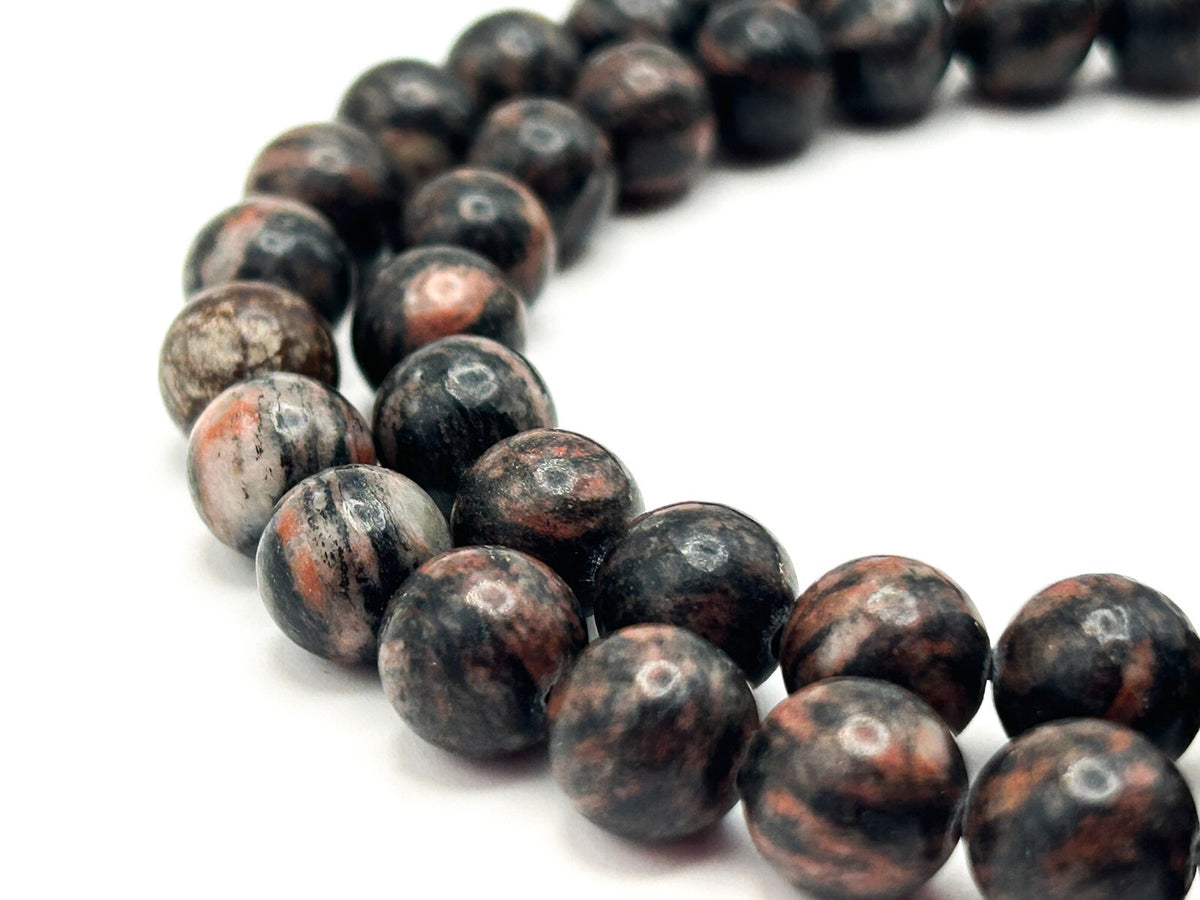 Picture Jasper Pendant Necklace – 925 Sterling Silver Bale – 26” Gemstone Boho