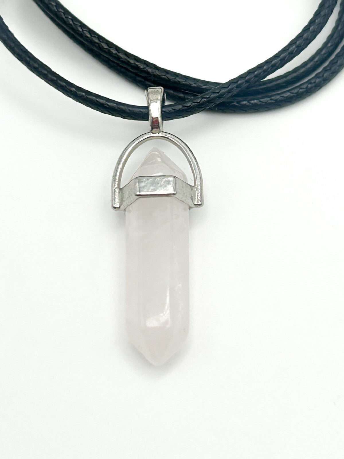 Gemstone Pendant Necklace Bundle – Rose Quartz, Agate, Aventurine