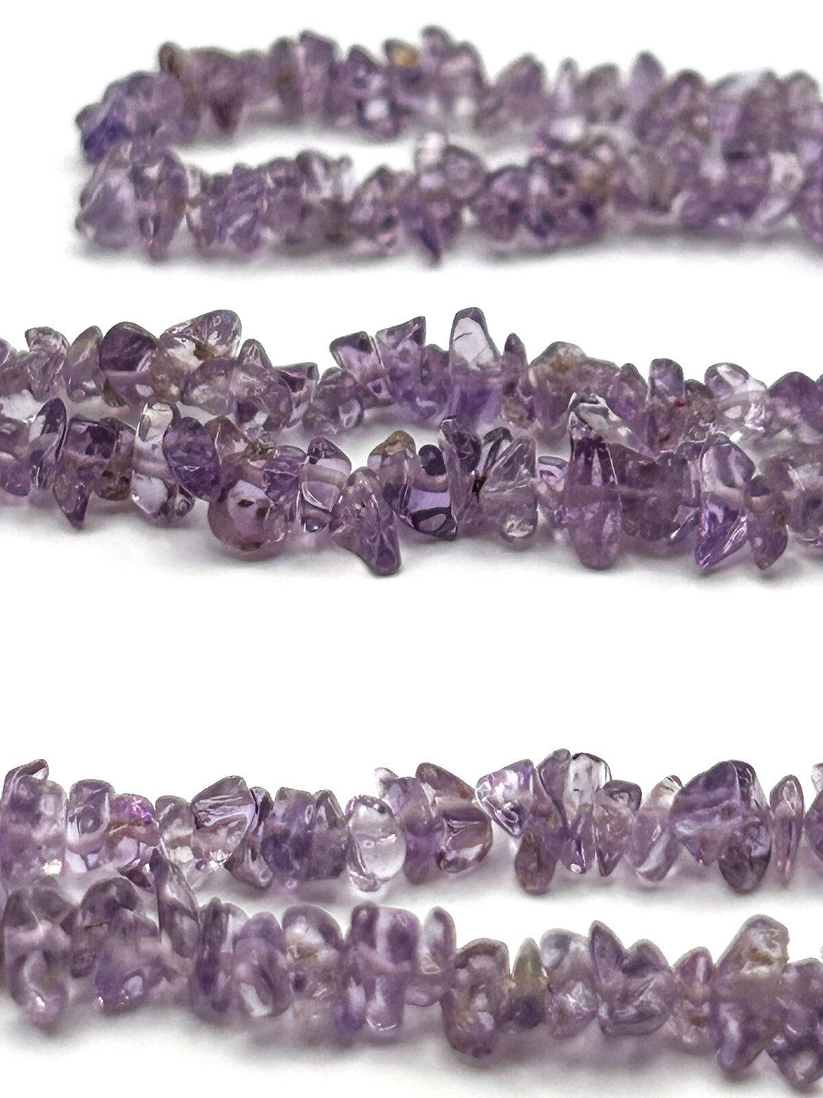 Vintage Amethyst Semi-Precious Gemstone Necklace