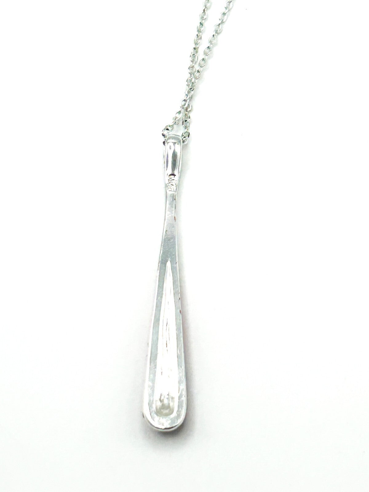 Natalia V. Collister (NVC) Signed Silver Tone Pink Ombre Rhinestone Necklace
