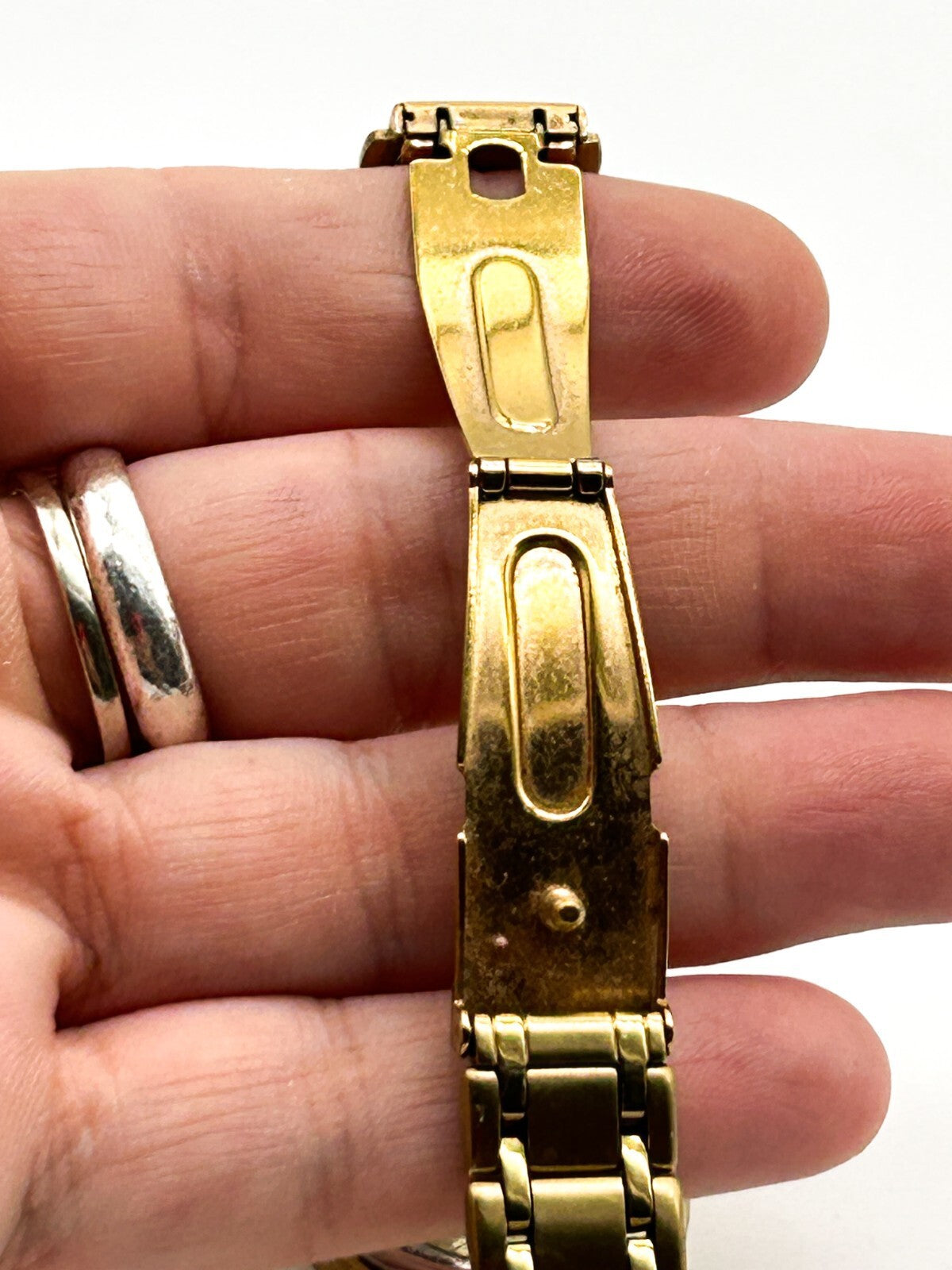Citizen Eco Drive Ladies Gold Tone Watch Date Bracelet WR50 Japan Analogue